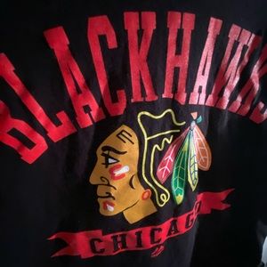Chicago blackhawks majestic tshirt